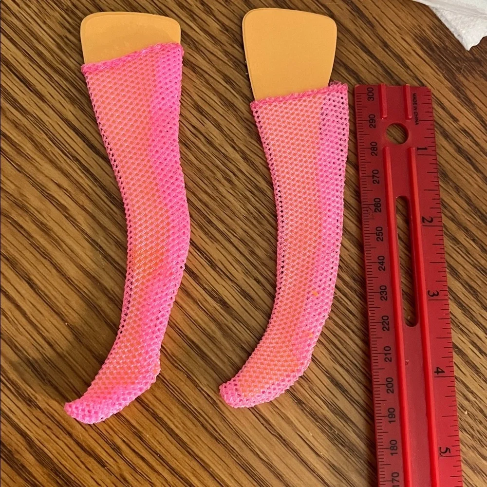 Vintage Barbie FRANCIE Pink Fishnet Stockings Long On Looks #1227 1967